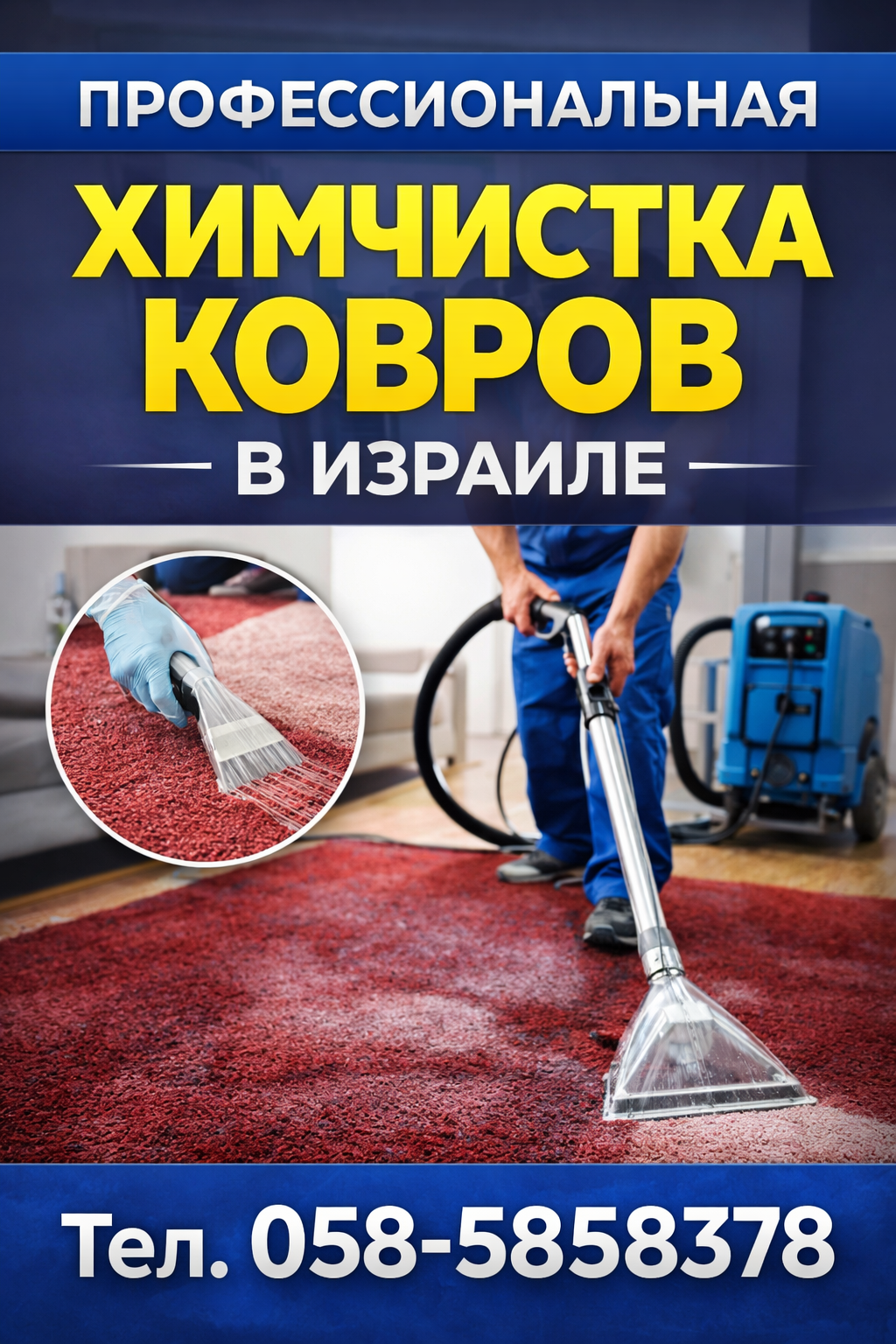Химчистка ковров