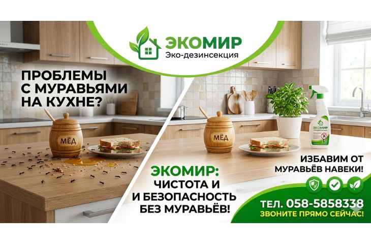 Муравьи на кухне